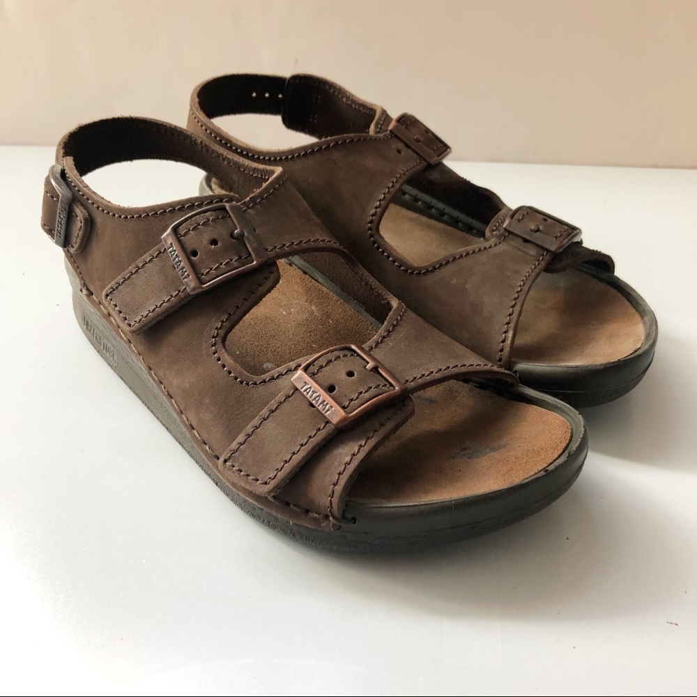 Birkenstock Tatami Milano Brown Sandal Size 40